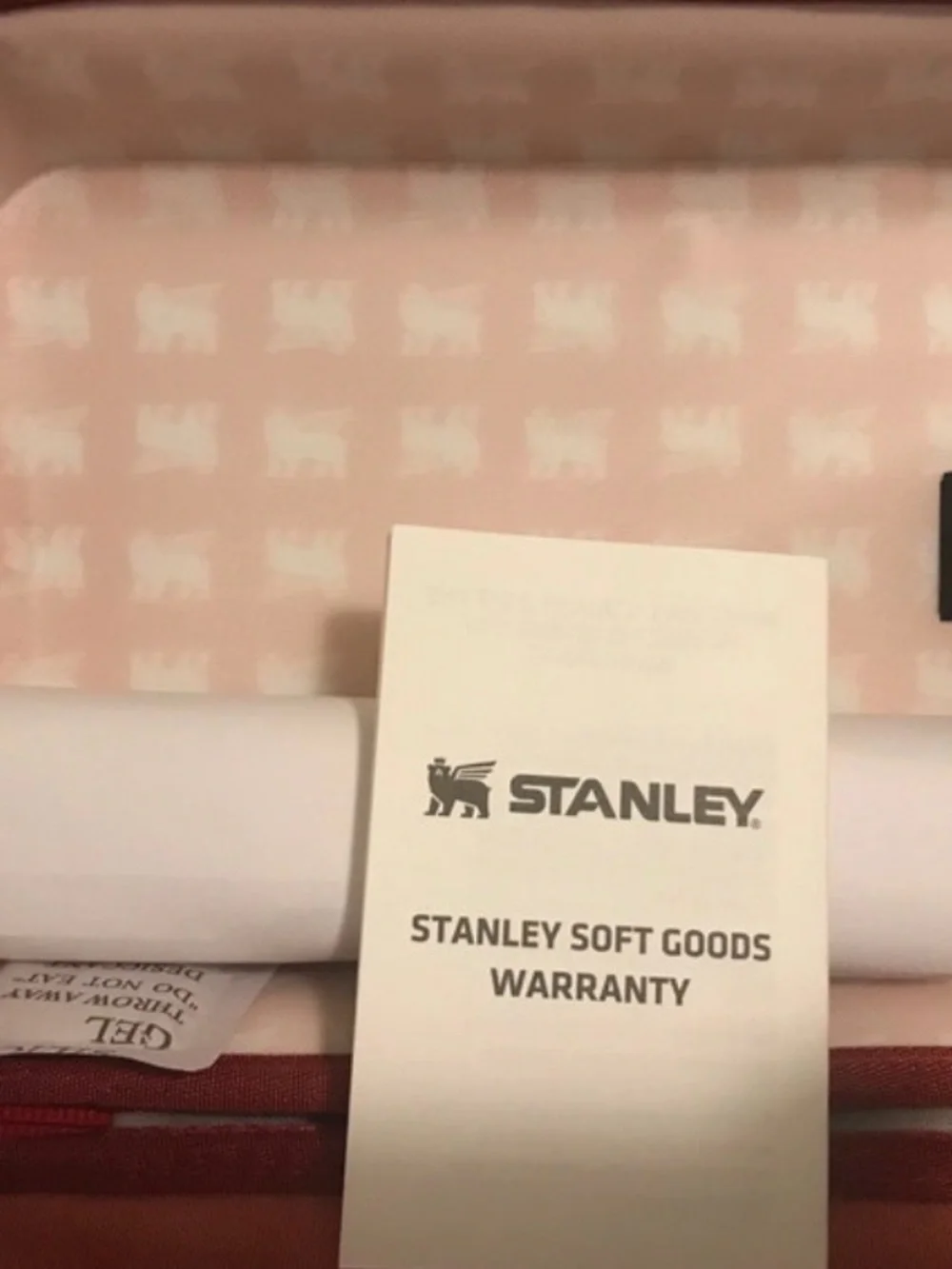 Stanley Arista All Day Mini Lunchbox Bag In Cranberry (Red/Burgundy) 4.2 QT New